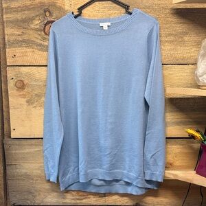 J. Jill HighLow Crew Neck Sweater